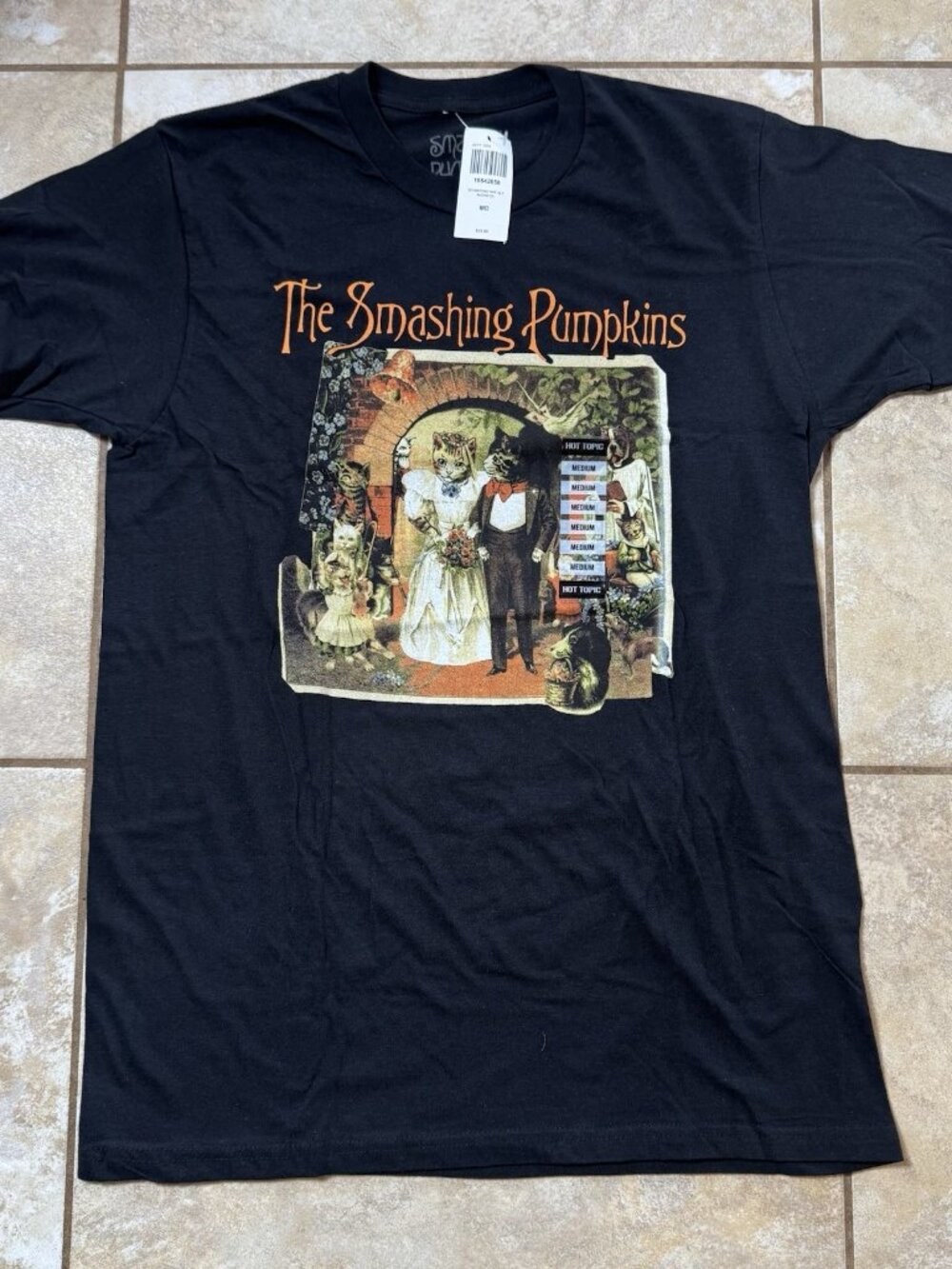 Smashing Pumpkins Intoxicated With The Madness T-Shirt 2-Sided Size MEDIUM New
